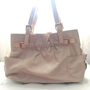 Kenneth Cole Cream Shoulder Bag
